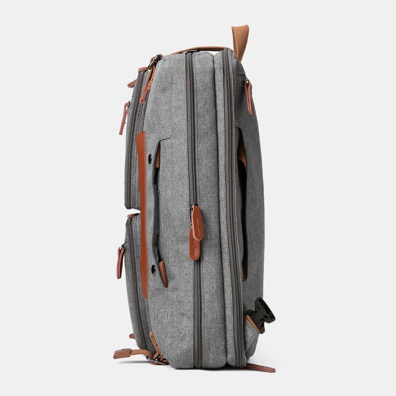 Miesten Rento Multicarry Suuri Kapasiteetti 15.6/17 Tuuman Kannettavan Tietokoneen Laukku Reppu Monitaskuinen Crossbody-laukku