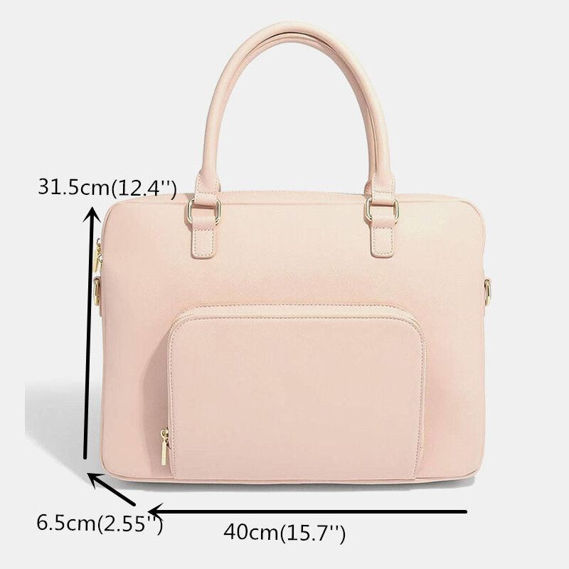 Naisten Monikäyttöinen Monitoimireppu Muoti Rento Suuri Kapasiteetti 14 Tuuman Kannettavan Tietokoneen Laukku Olkalaukku Crossbody Bag Käsilaukku