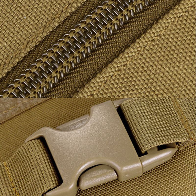 Miesten Camo Pattern-monitoiminen Suuri Kapasiteetti Ulkomatka-taktinen Laukku Crossbody Laukku Olkalaukku Neliömäinen Laukku