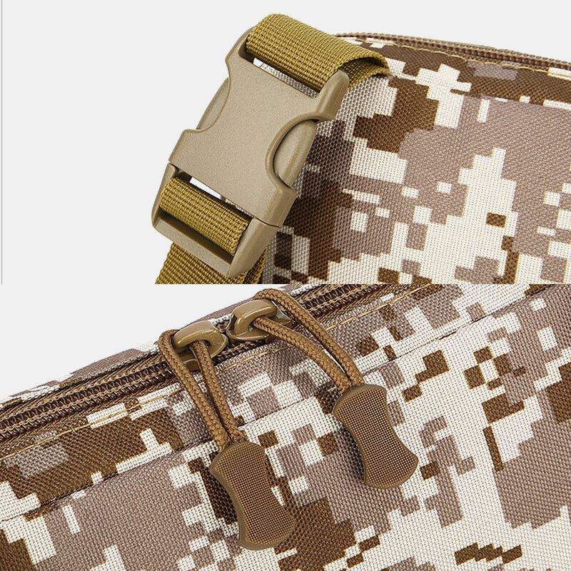 Miesten Liivi Tactical Rintalaukku Rento Crossbody Laukku