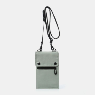Miesten Monikäyttöinen Laajennettava Monitoiminen Vesitiivis Rento Puhelinlaukku Crossbody Bag-laukku