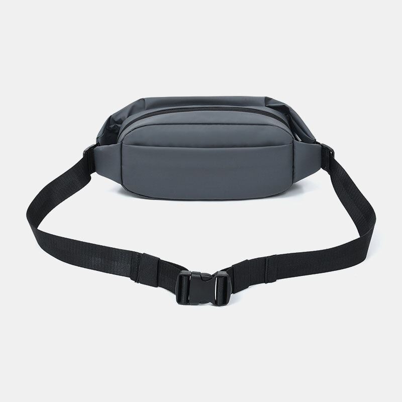 Miesten Nylon Multi-carry Vedenpitävä Outdoor Crossbody Laukku Rintalaukku Kantolaukku