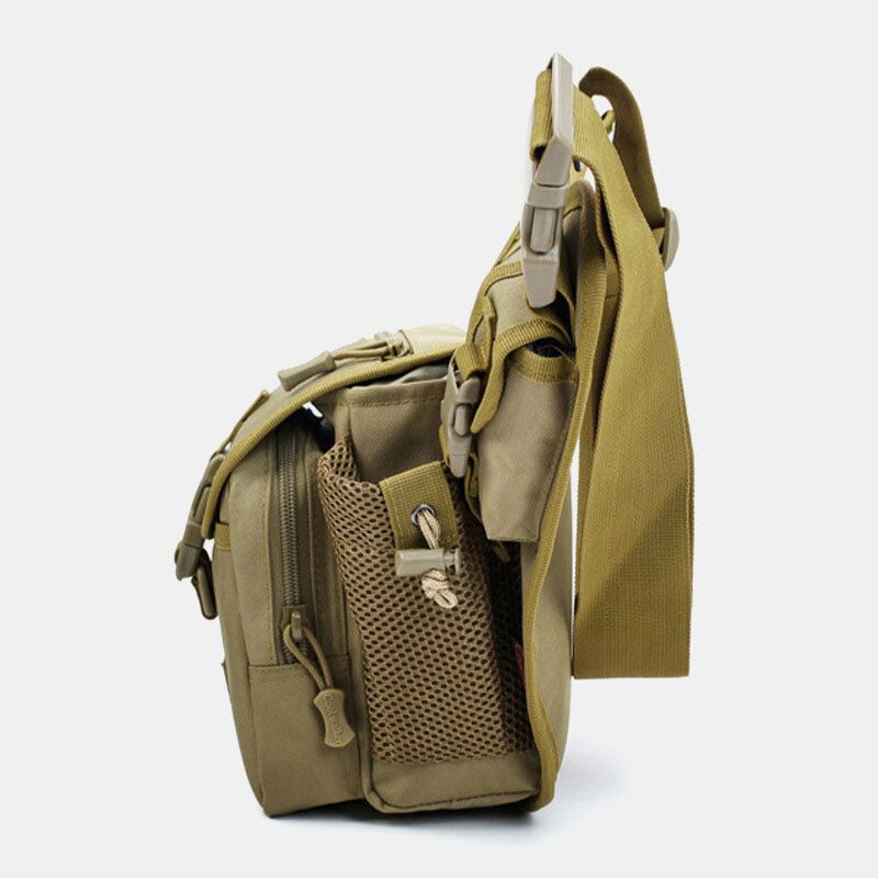 Miesten Oxford Outdoor Ratsastus Urheilu Camo Vedenpitävä Suuri Tilavuus Crossbody Laukku Vyötärölaukku Satulalaukku