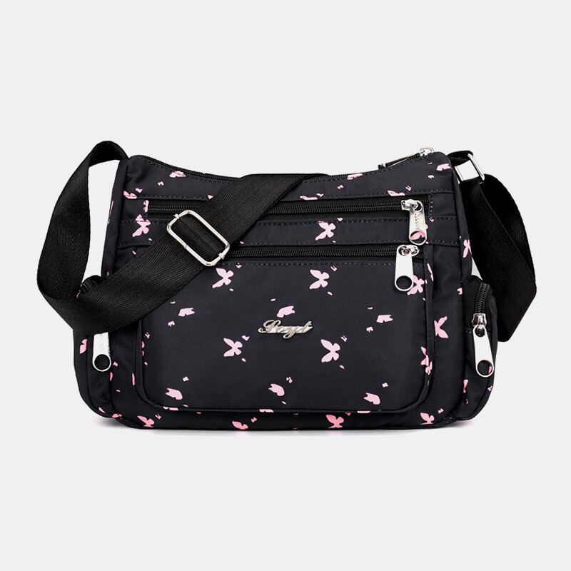 Muoti Nylon Casual Olkalaukku Crossbody Laukku