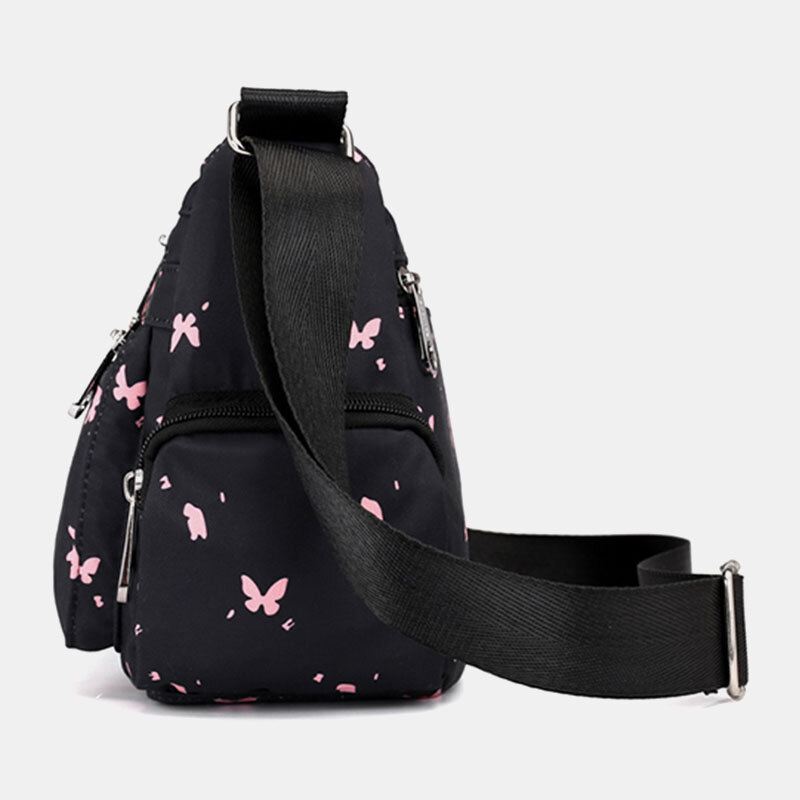 Muoti Nylon Casual Olkalaukku Crossbody Laukku