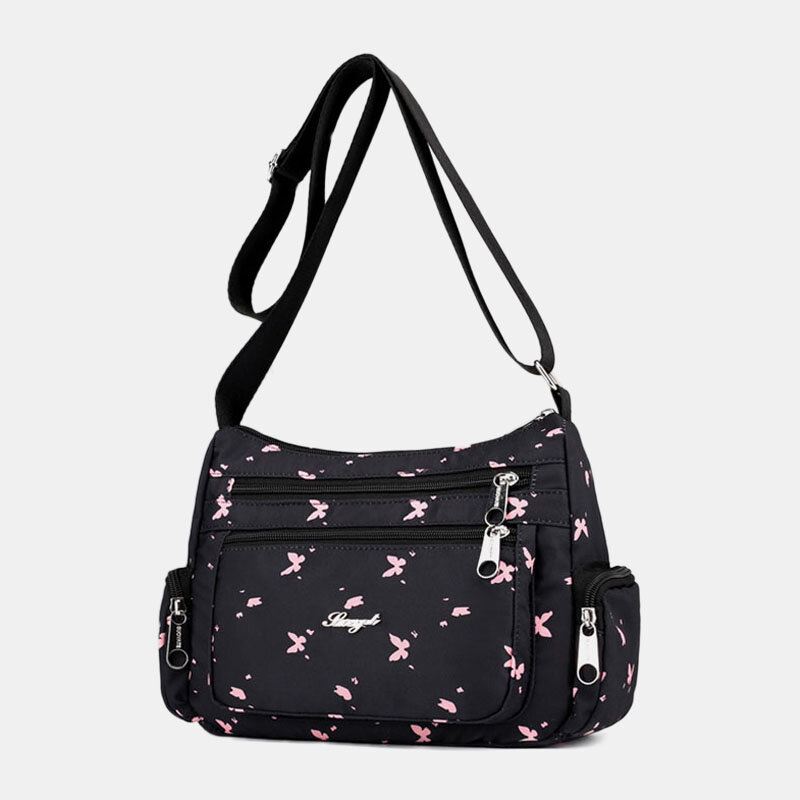 Muoti Nylon Casual Olkalaukku Crossbody Laukku