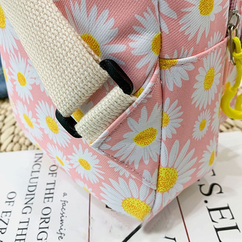 Naisten Daisy Printed Casual Rintalaukku Crossbody Laukku