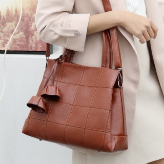 Naisten Solid Business Handbag Crossbody Bag Olkalaukku