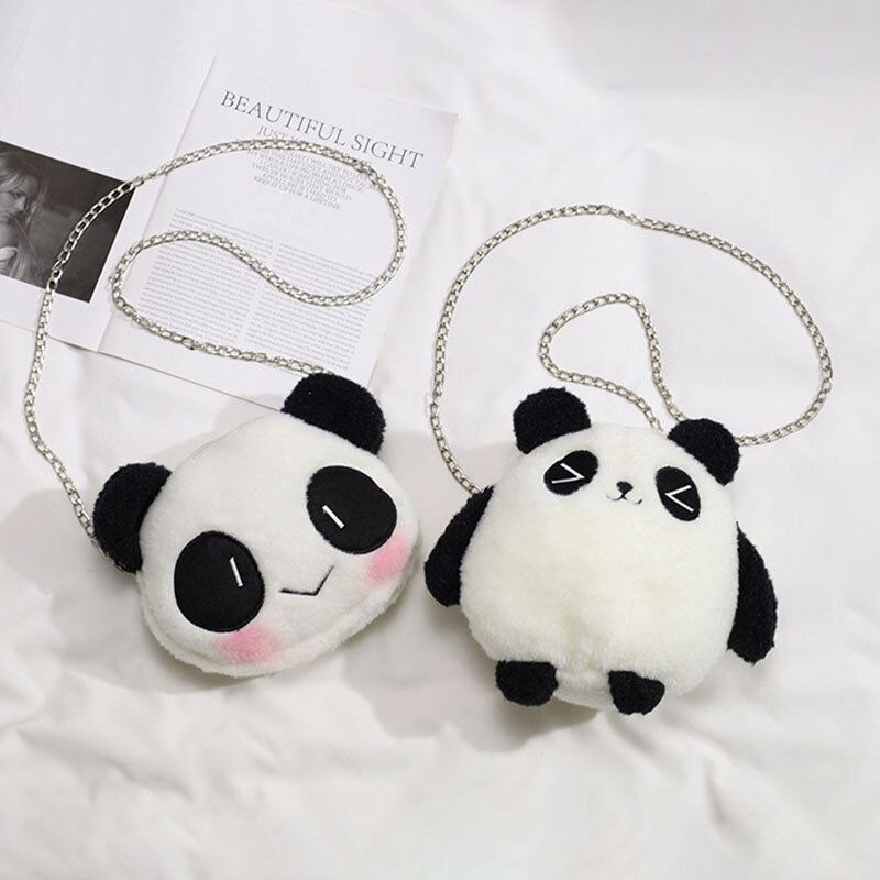 Pekingin Talviolympialaiset 2022 Söpö Panda Dacron Chain Crossbody Laukku