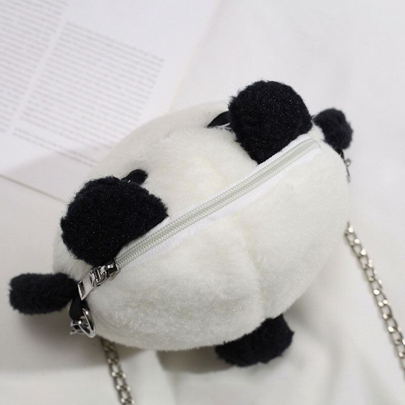 Pekingin Talviolympialaiset 2022 Söpö Panda Dacron Chain Crossbody Laukku