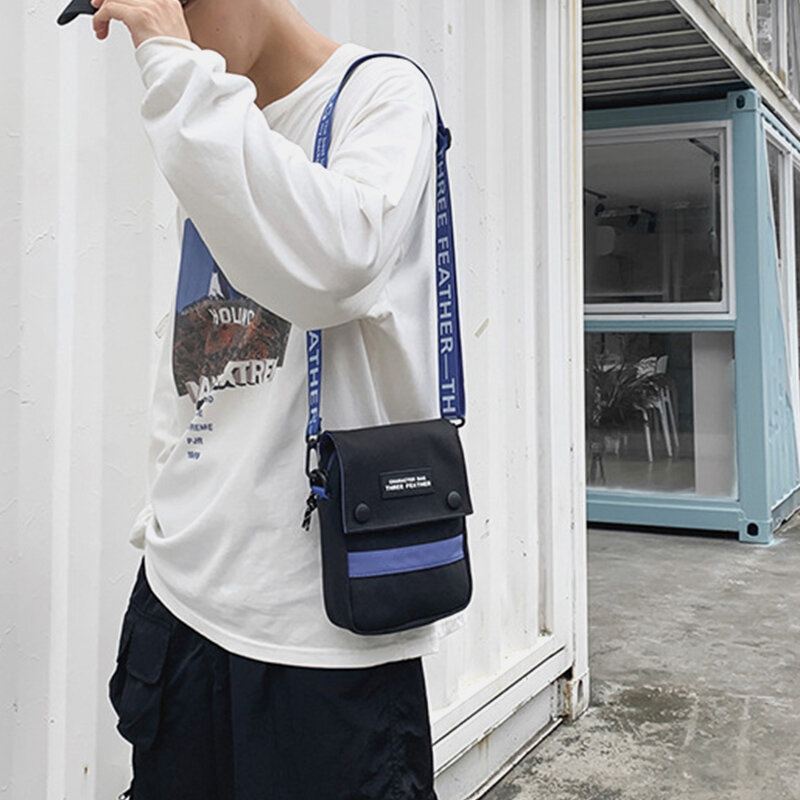 Unisex Nylon Mini Fashion Casual Outdoor Hip-hop Crossbody Laukku Olkalaukku