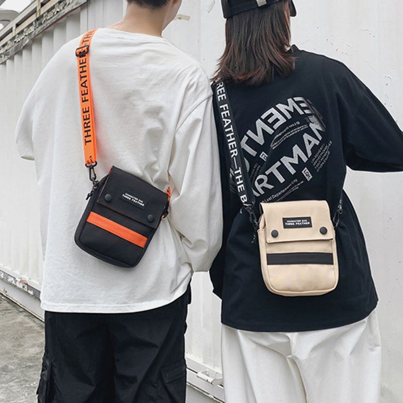 Unisex Nylon Mini Fashion Casual Outdoor Hip-hop Crossbody Laukku Olkalaukku