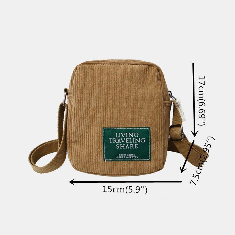 Unisex Vakosametti Retro Mini Universal Outdoor Puhelinlaukku Crossbody Laukku Olkalaukku