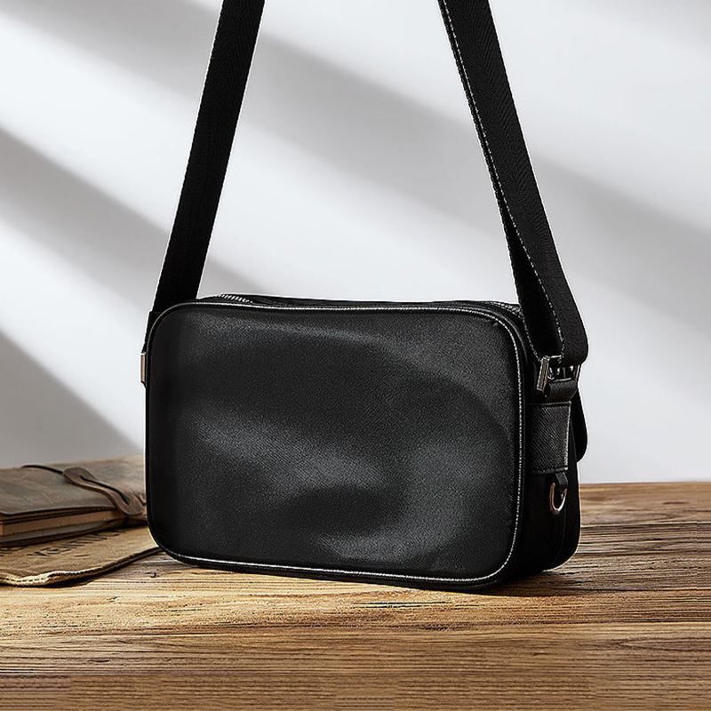 Unisexual Oxfords Cloth Casual Suuri Tilavuus Messenger Bag Kestävä Säädettävä Hihna Crossbody Laukku