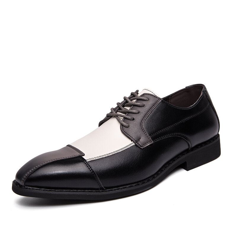 Miesten Pu-nahkaiset Tyylikkäät Oxfords Business Dress-kengät