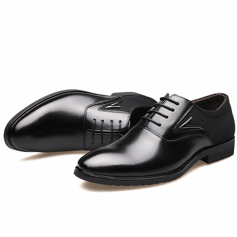 Mikrokuituinen Teräväkärkinen Formal Business Oxfords