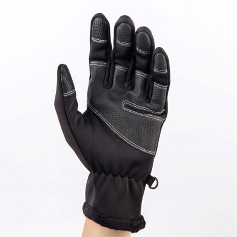 Unisex Winter Ski Full Finger-vetoketjuhanskat