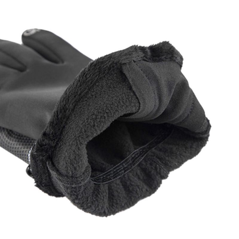 Unisex Winter Ski Full Finger-vetoketjuhanskat