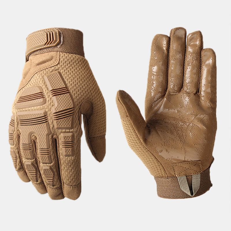 Uudet Outdoor Tactical Gloves Taktische Handschuhe Gloves Pyöräpyörä Moottoripyörä Käsineet Ratsastus Liukumattomat Käsineet Kosketusnäytön Suojakäsineet