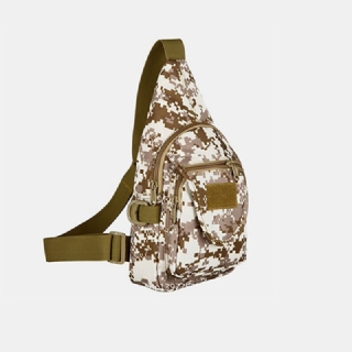 Miesten Oxford Vedenpitävä Monitaskuinen Tactical Sling Crossbody Bag Rintalaukku Sling Bag