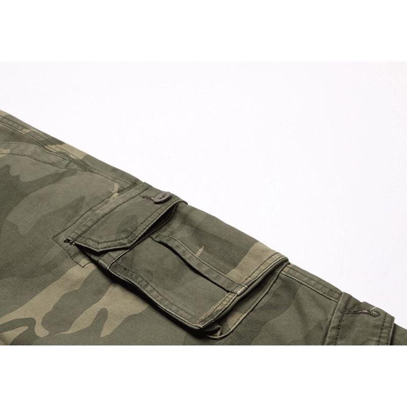 Miesten Muoti Cargo Pants Multi Pockets Outdoor Housut