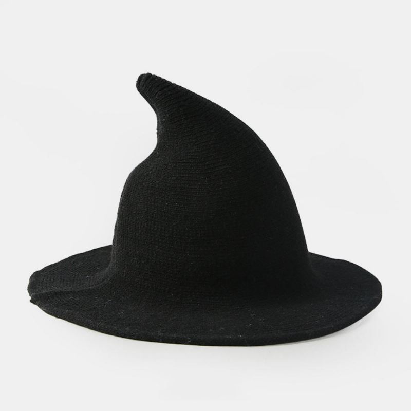 Cashmere Villa Funny Witch Hat Party Festival Knit Fedora Hat