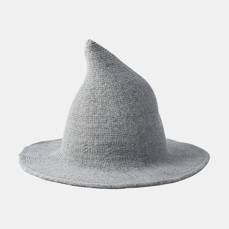 Cashmere Villa Funny Witch Hat Party Festival Knit Fedora Hat