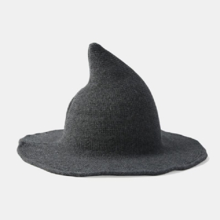 Cashmere Villa Funny Witch Hat Party Festival Knit Fedora Hat