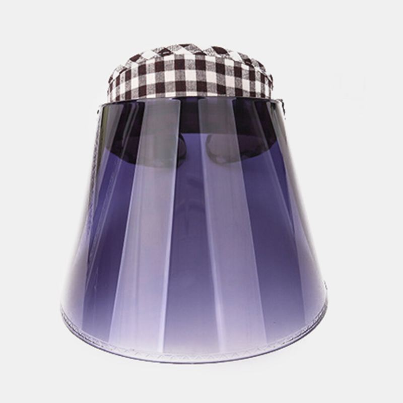 Lattice Anti-uv Big Brim Cover Hattu Aurinkohattu Tyhjä Silinteri