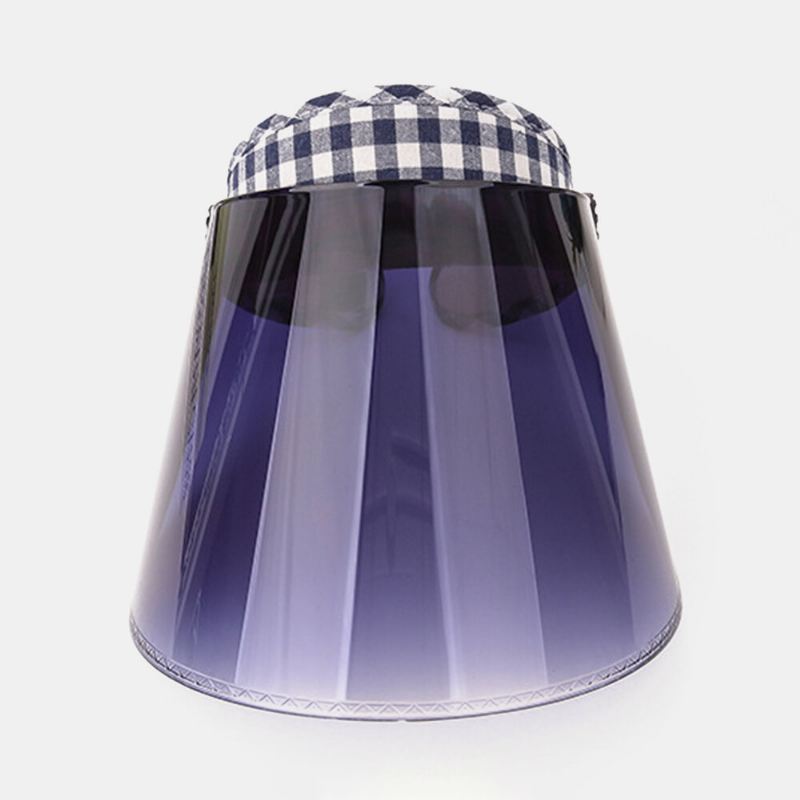 Lattice Anti-uv Big Brim Cover Hattu Aurinkohattu Tyhjä Silinteri