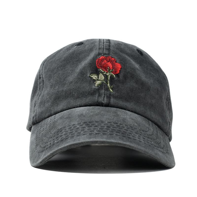 Miehet Naiset Muotikirjonta Rose Baseball Cap