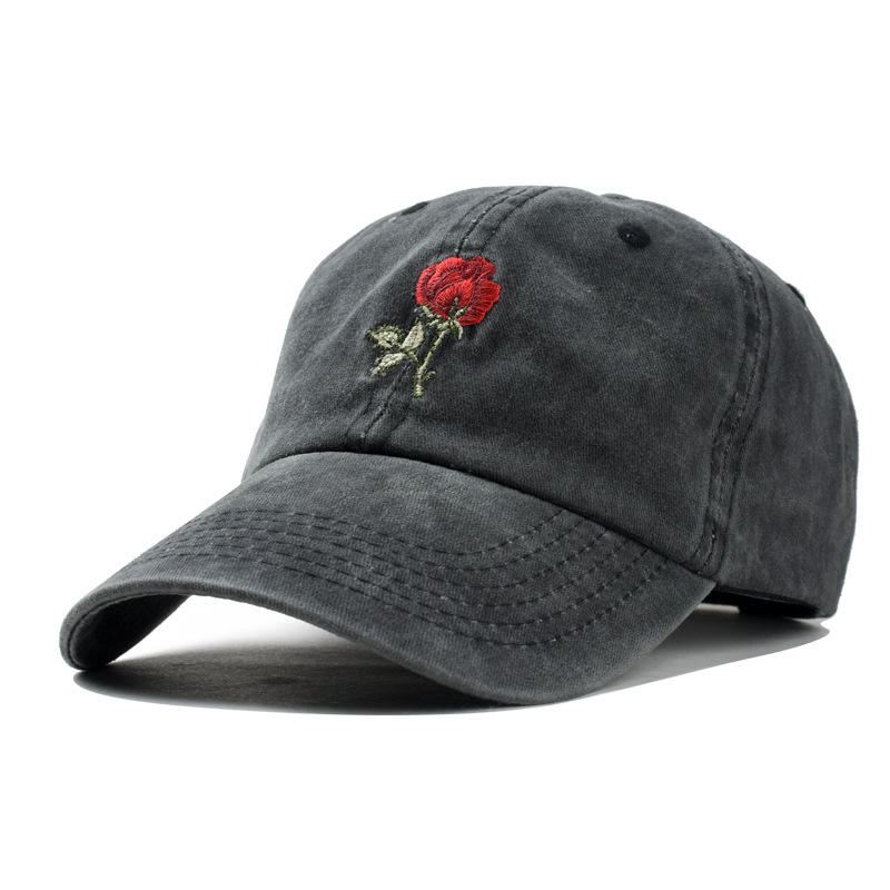 Miehet Naiset Muotikirjonta Rose Baseball Cap