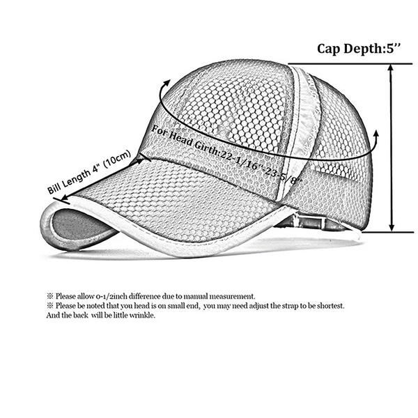 Miesten Aurinkovarjo Rento Verkkolippis Ohut Hengittävä Baseball-lippis