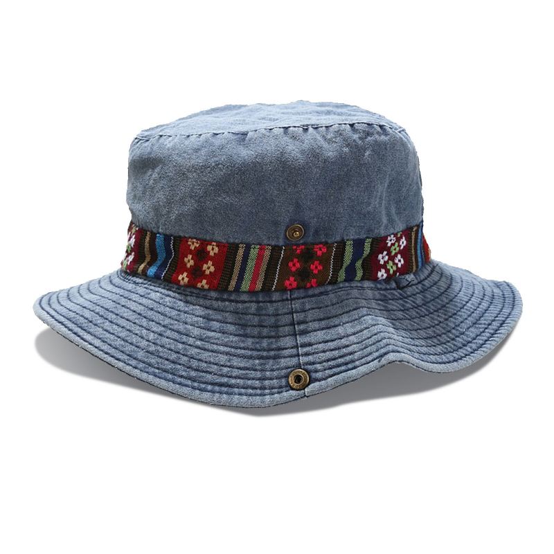 Miesten Puuvilla Pesty Ulkoilu Urheilu Matka Vuorikiipeily Kalastus Aurinkohattu Bucket Hat