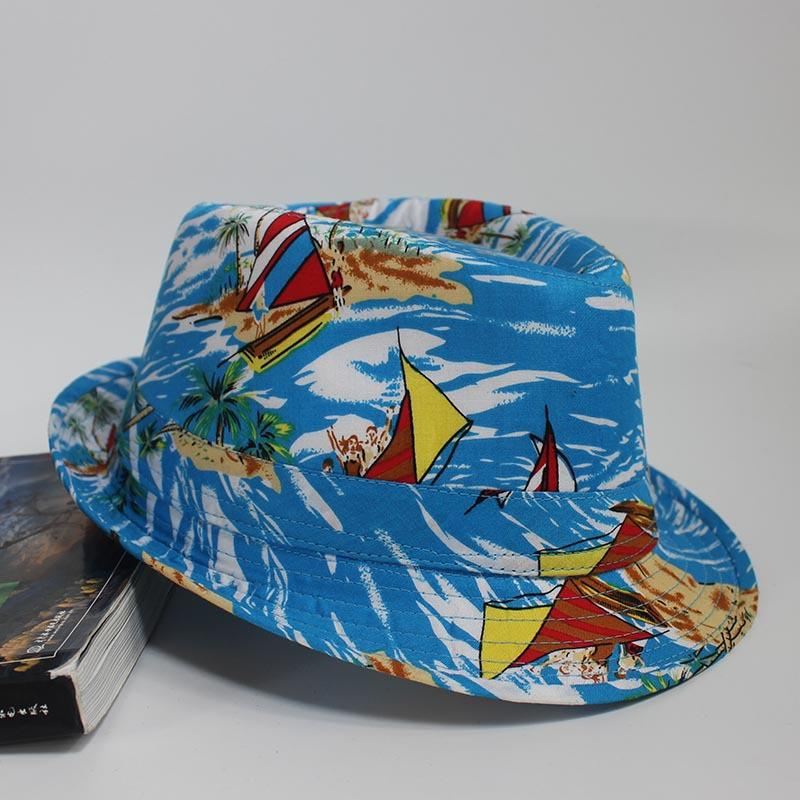 Rantakuvinen Kangas Seaside Vacation Bucket Hat