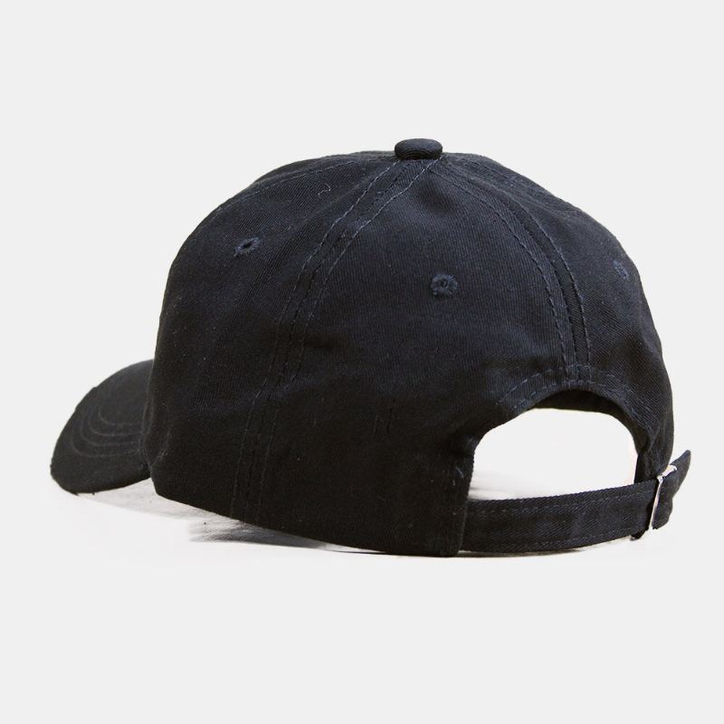 Unisex 3d Kolmiulotteinen Letter Säädettävä Hattu Puuvilla Big Brim Suncreen Baseball Cap