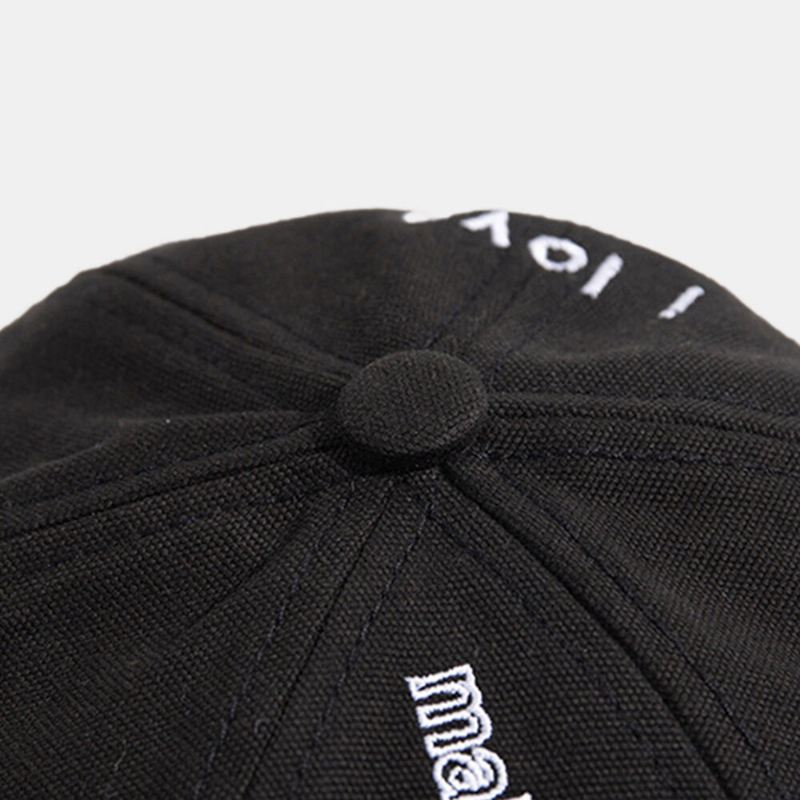 Unisex Cotton Dome Letter Slogan Tähdet Brodeerattu Patch Skull Cap Muoti Rento Pipo Meloni Lippalakki Landlord Cap Harbor Hat