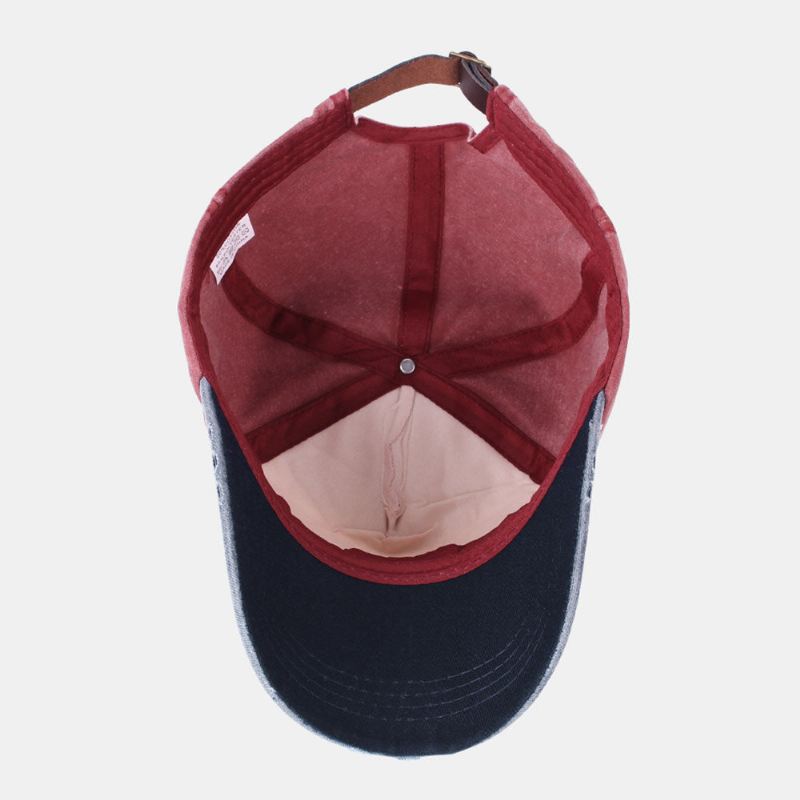 Unisex Merkki Vanha Merirosvolaiva Ankkurikuvio Ivy Cap Outdoor Suncreen Baseball-hatut Stretch Fit Lippis