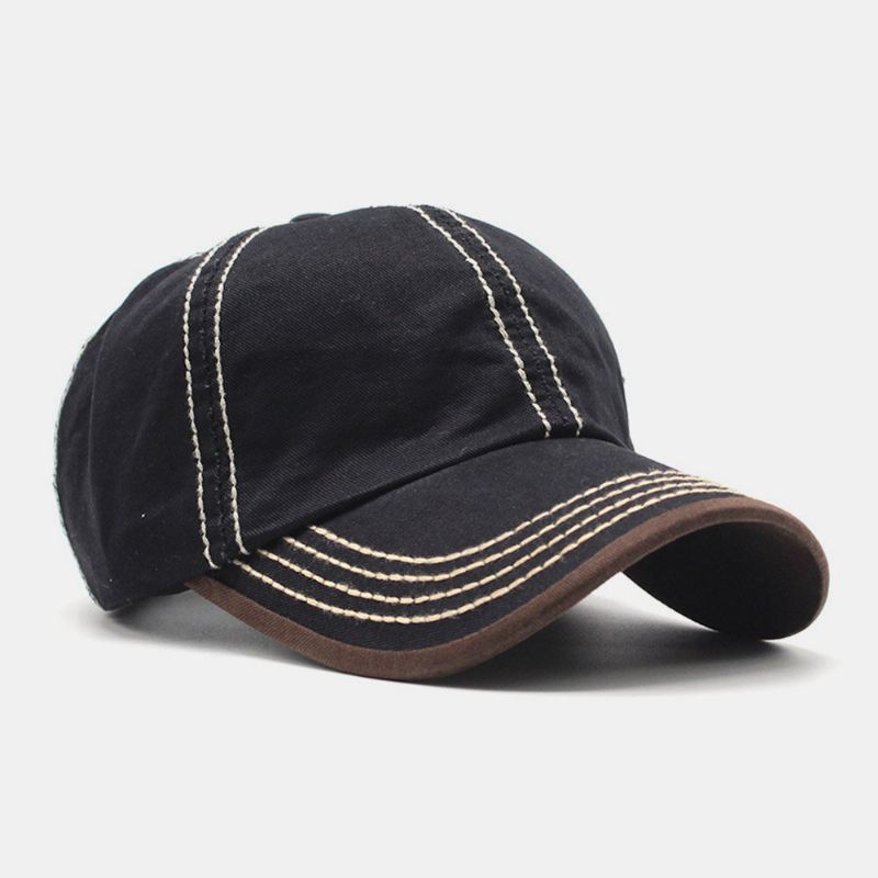 Unisex Metallivene Ankkuri Baseball-hatut Kirjekirjonta Ulkokäyttöön Aurinkovoide Ivy Cap Stretch Fit Lippis