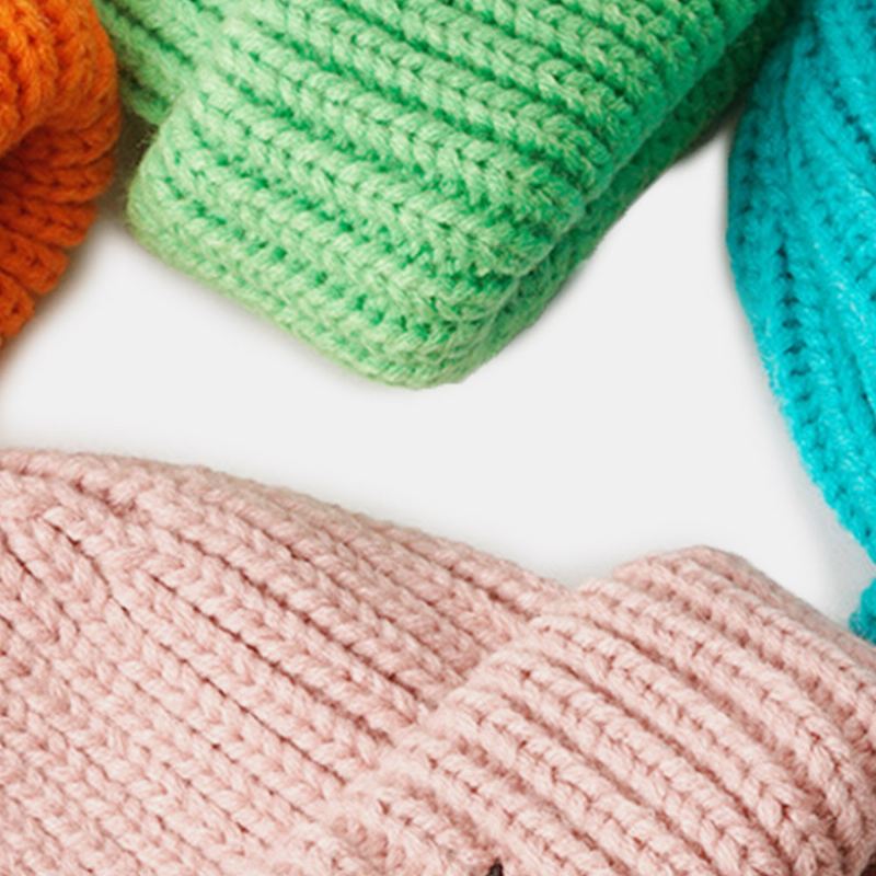 Unisex N-kirjainkuvioiset Neulotut Lippalakit Muoti Rento Säädettävä Elastinen Lippis Pääkallo Lippalakki Brimless Beanie Landlord Cap