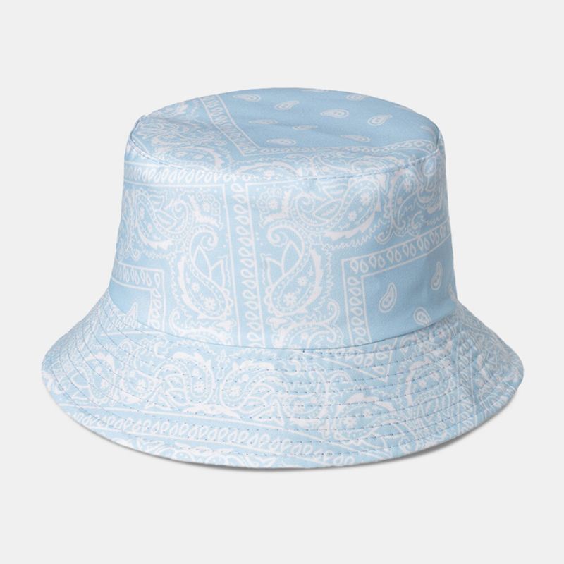 Unisex-peitto Cashew Print Bucket-hattu Sekavärinen Tikkaus Rento Aurinkovarjohattu