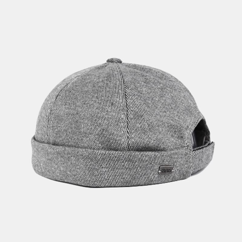 Unisex Thick Landlord Hat Street Trends Melon Cap