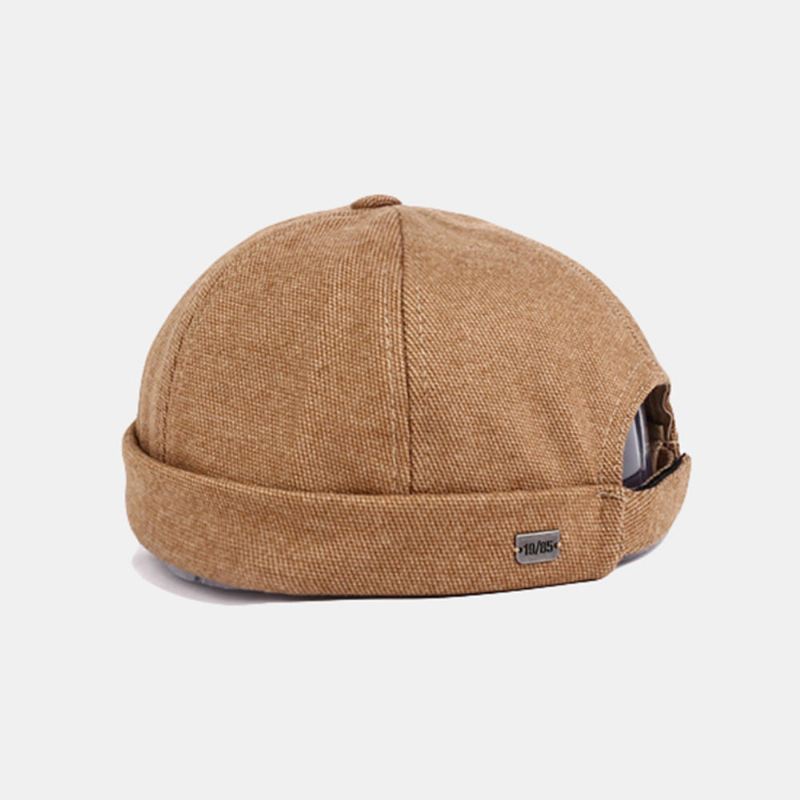 Unisex Thick Landlord Hat Street Trends Melon Cap