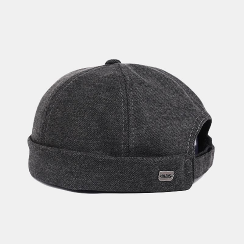 Unisex Thick Landlord Hat Street Trends Melon Cap