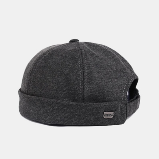 Unisex Thick Landlord Hat Street Trends Melon Cap