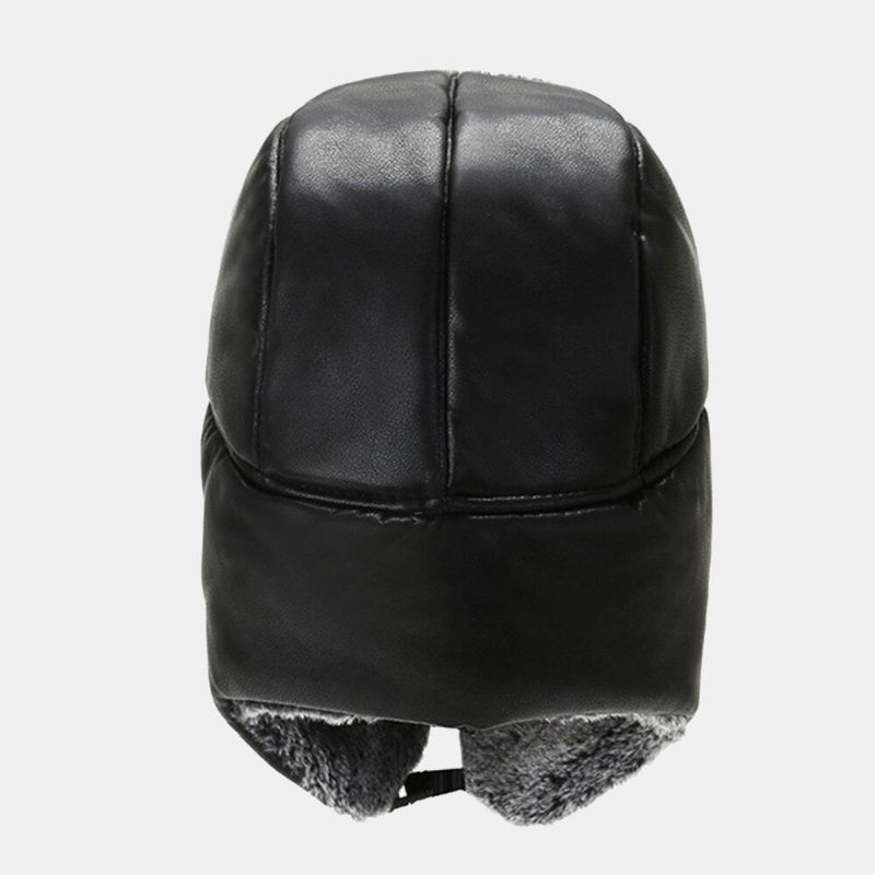 Unisex Winter Thicken Lämmin Trapper Hattu Irrotettava Naamio Verho Ulkona Tuulenpitävä Kuulosuojaus Venäläinen Hattu Ushanka Hat