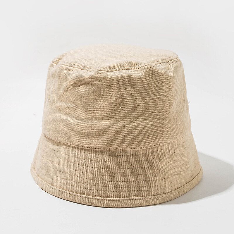 Unisex Yksiväriset Puuvillahattu Bucket-hatut