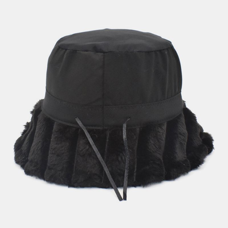 Unsiex Puuvilla Lämmin Pehmeä Ulkoilu Rento Täysvärinen Yksivärinen Bucket Hat